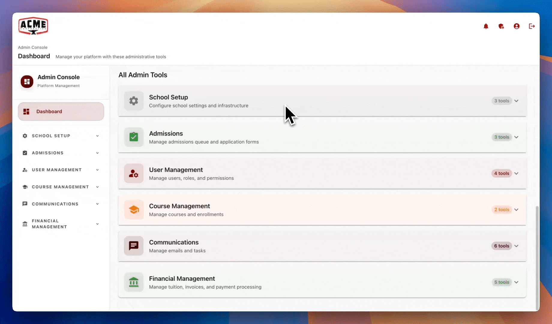Building an admissions form in DeanDesk